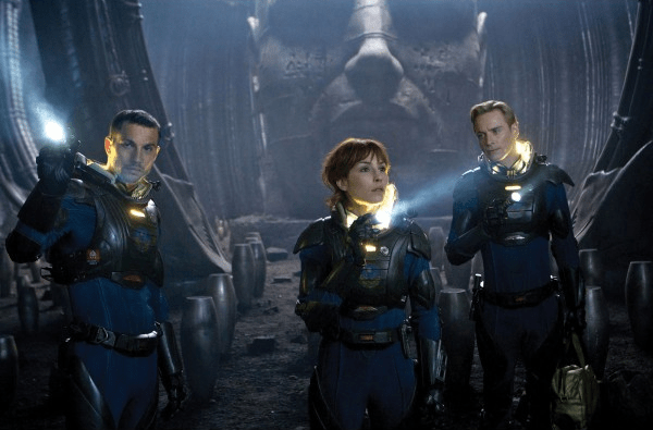 Prometheus - Fassbender and Rapace