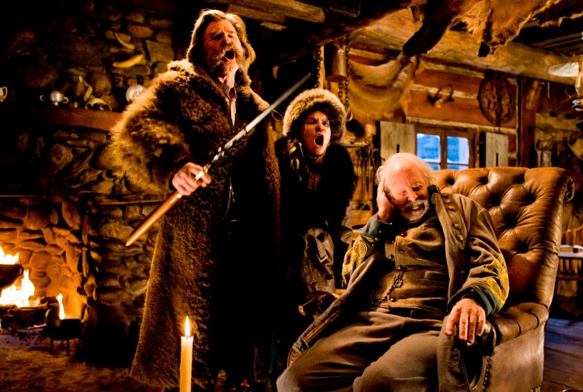 The Hateful Eight - Kurt Russell, Jennifer Jason Leigh & Bruce Dern